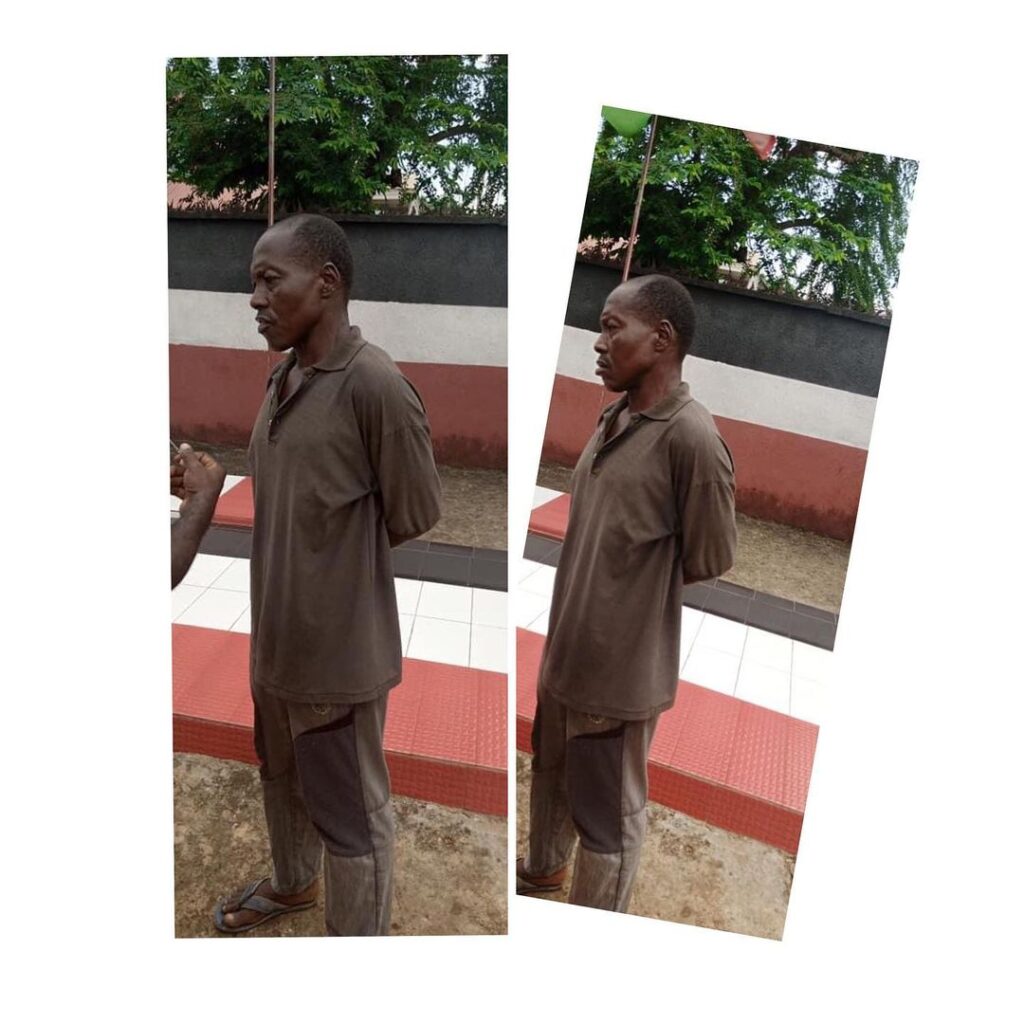 Dad arrested for defiling his three underage daughters in Anambra .
