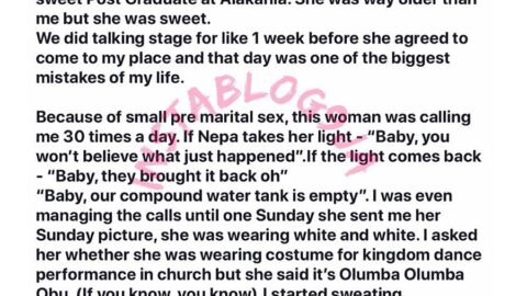 Why I faked my death and printed an obituary just to dump a lady – Writer Brian [Swipe