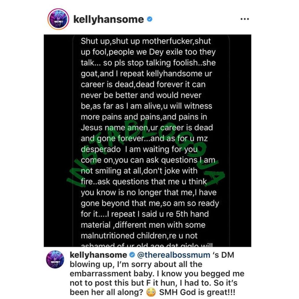 Deadbeat dad allegation: Singer KellyHansome accuses his babymama of threatening his fiancée. [Swipe]