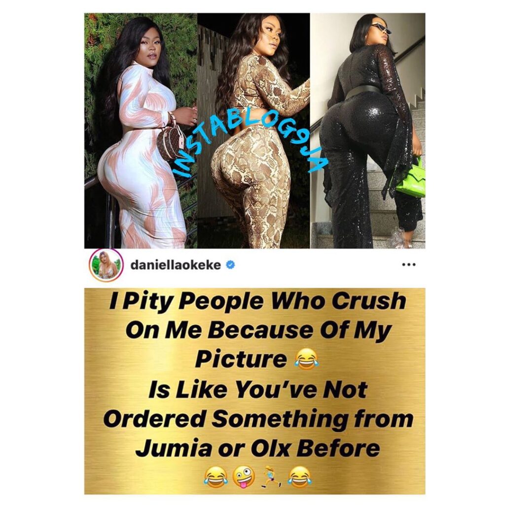 I pity those crushing on me based on the pictures I post – Actress Daniella Okeke
