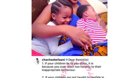 Dear parents, if your children ……. – Nollywood actress Chacha Eke Faani. [Swipe]