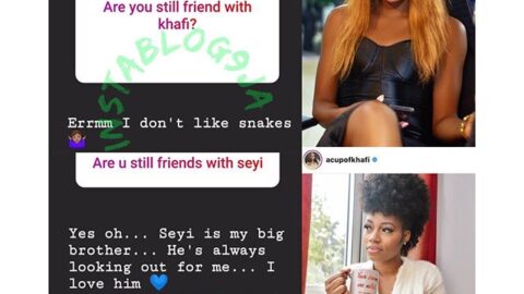 BBN’s Jackye makes a shocking revelation about the status of her friendship with Khafi