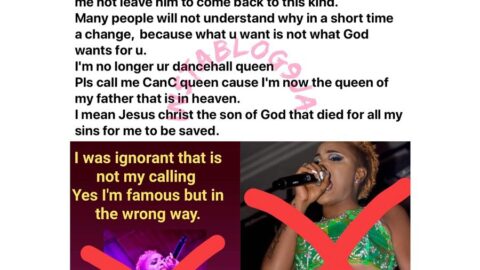 “I don’t want to suffer on earth and in hell,” Liberian singer, Canc, says, as she quits music and gives her life to Christ. [Swipe]