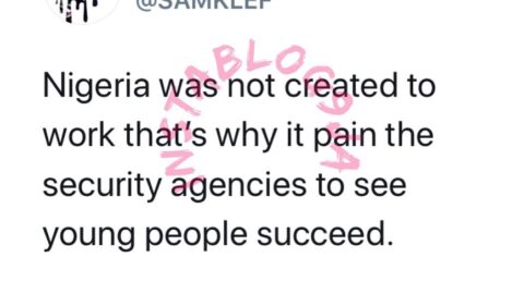 Nigeria was not created to work — Music producer Samklef