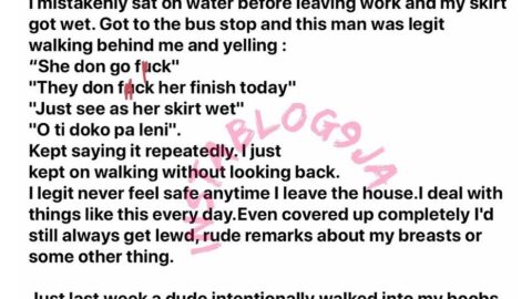 “I never feel safe anymore,” OAP Hadassah narrates the sexual harassment she suffered in Lagos
