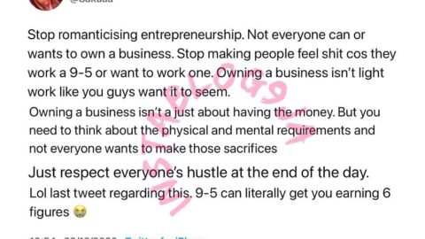 Stop romanticizing entrepreneurship — Media personality Akuaa
