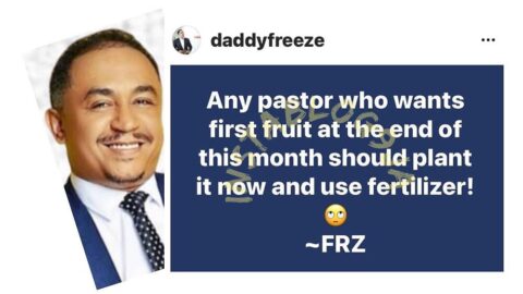 Any pastor who wants first fruit should go and plant it — OAP Daddyfreeze