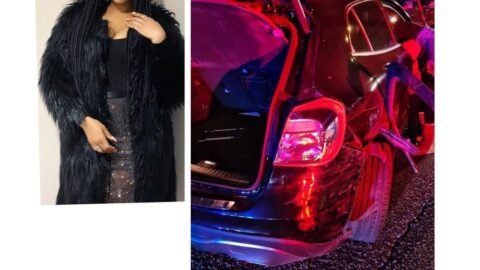 Singer Wizkid’s second babymama, Diamond, involved in the 2nd car accident in a month [Swipe]