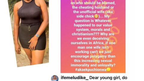 It’s pathetic the way influencers try to normalize cheating — Actress Ifemeludike [Swipe]