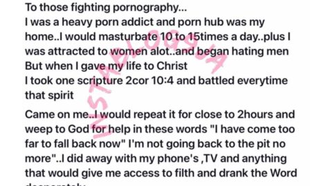 I used to be a porn addict who masturbated 15-20 times daily — Educator Iva Aba. [Swipe]