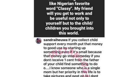 Blogger Ubi Franklin’s 4th babymama, Sandra Iheuwa, advises her current and intending counterparts