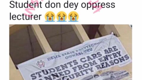 Students’ cars allegedly banned from entering Delta State Polytechnic, Ogwasi-Uku