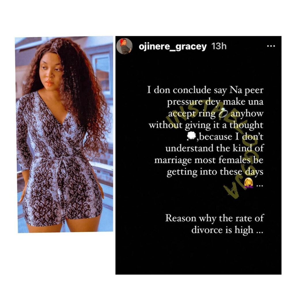 Why there’s high rate of divorce — Actress Ojinere Grace