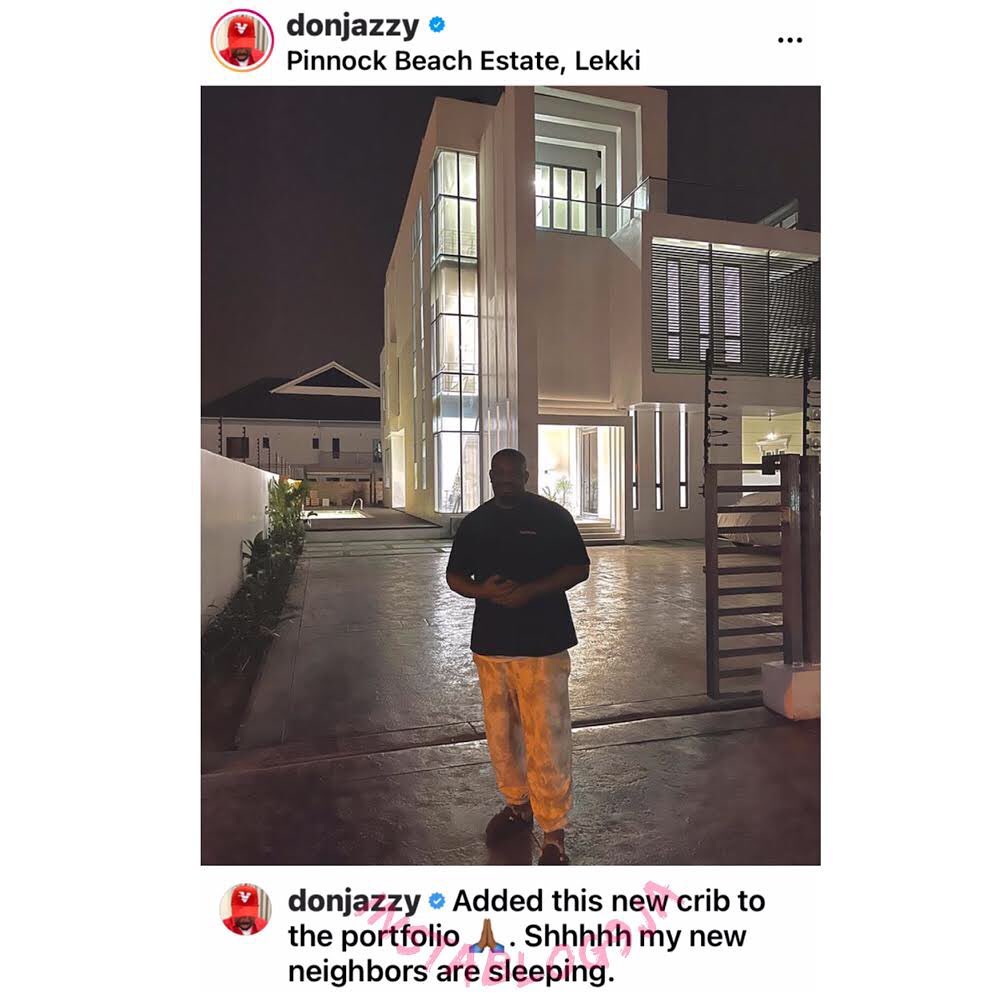 Music Executive, Don Jazzy, acquires new multimillion home in Lagos