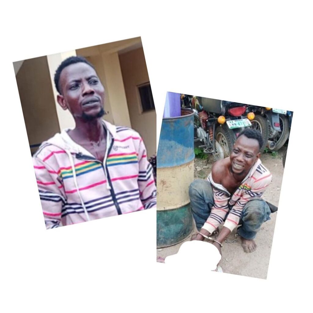 Man in tears after being arrested for colluding with his friend to kill his girlfriend for ritual immediately after s*x .