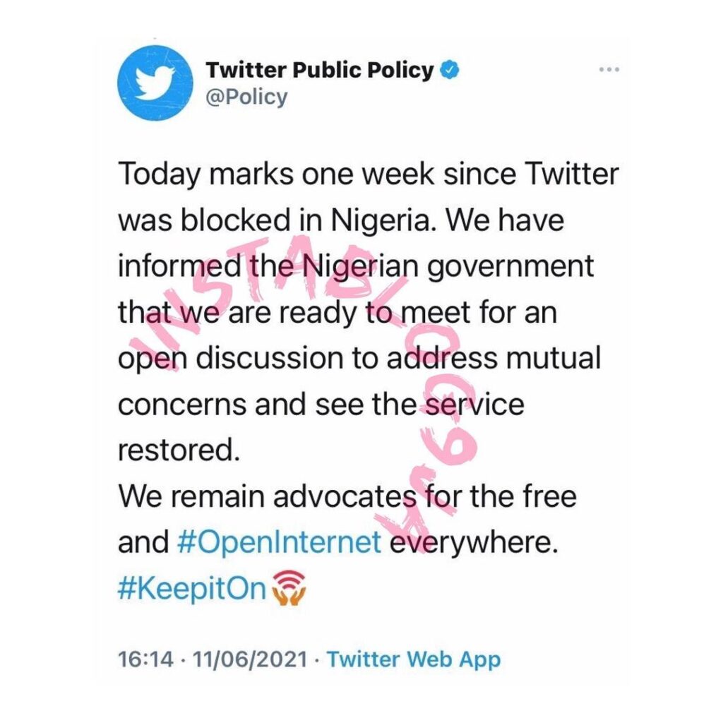 We’re ready to negotiate with the Nigerian government — Twitter cries out