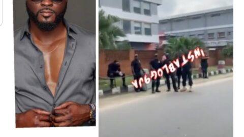 BBNaija: “Our vote must count,” Pere’s fans storm Ilupeju, Lagos, to protest the eviction twist introduced