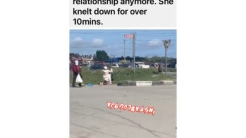 As the scarcity of men bites harder in Lagos, lady goes the extra mile to keep hers