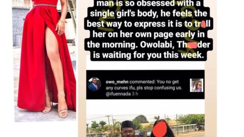 Actress IfuEnnada addresses a married tr*ll in ‘brief’