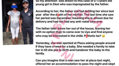 More woes as man accommodates and sleeps with homeless pregnant teenager, who was impregnated and thrown out by her dad [Swipe]