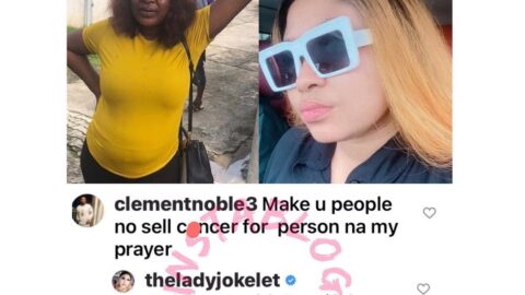 Actress Joke Jigan tackles a follower who gave her his ‘two cents’