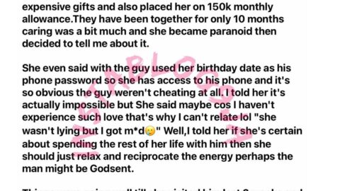 Lady shares her experience with her near-perfect boyfriend who turned out to be gay [Swipe]