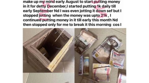 Detty December under threat as  businesswoman mysteriously loses N24k to her piggy bank [Swipe]