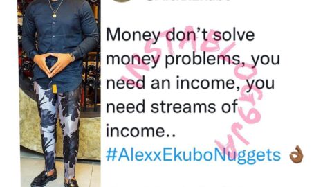 Money doesn’t solve money problems — Alexx Ekubo
