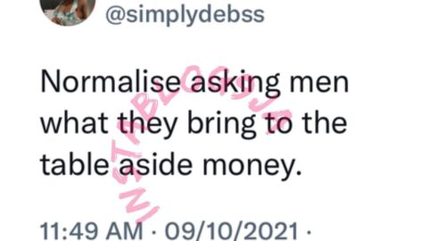 Normalise asking men what they bring to the table aside money — Lawyer