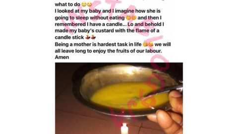 Lady reveals what she had to do to ensure her baby didn’t go to bed hungry. [Swipe]
