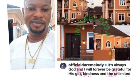 Gospel singer, Dr. Dare Melody, gifts himself a house on his birthday in Lagos