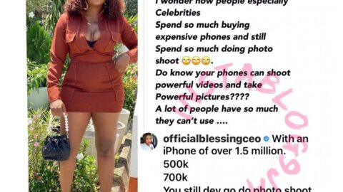 Relationship expert, Blessing Okoro, addresses those who have expensive phones and don’t know how to use them [Swipe]
