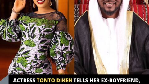 Actress Tonto Dikeh tells her ex-boyfriend, Prince Kpokpogri, to take his L in peace and stop denying his arrest