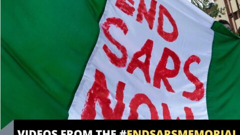 Videos from the #EndSARSMemorial protest in Abuja