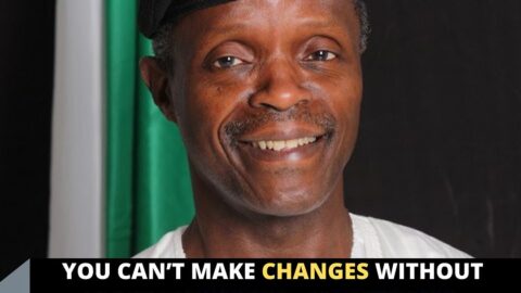 You can’t make changes without joining politics – VP Osinbajo tells Nigerian youths .