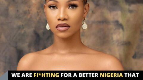 We are fi*hting for a better Nigeria that will benefit everyone, including you — Reality TV Star, Tacha, tells the police