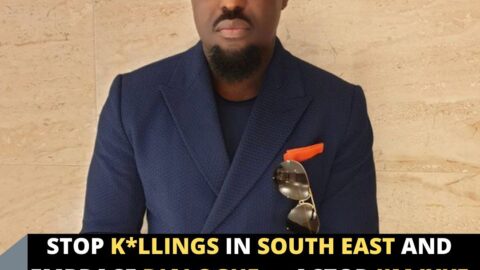 Stop k*llings in South East and embrace dialogue — Actor Jim Iyke tells youths .