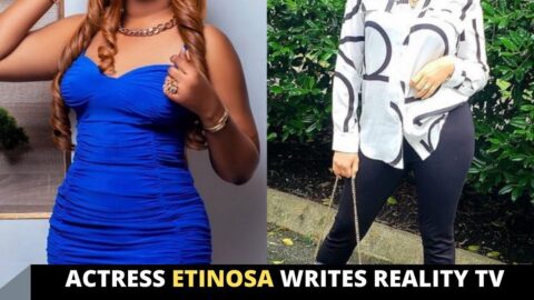 Actress Etinosa writes Reality TV Star, Gifty, over her comment about Davido