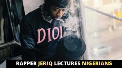 Rapper Jeriq lectures Nigerians after his Agricultural science research