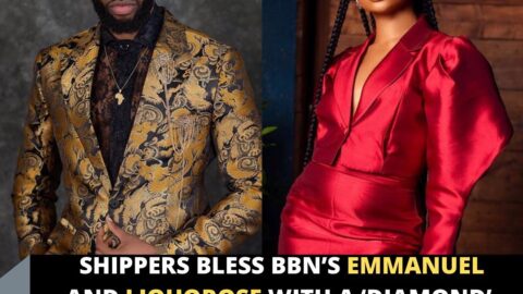 Shippers bless BBN’s Emmanuel and Liquorose with a ‘Diamond’ chain and a truck-load of gifts
