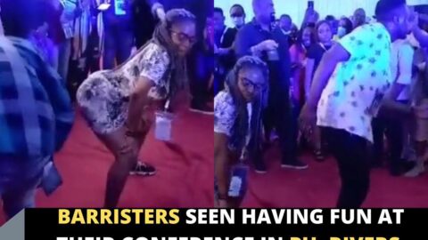 Barristers seen having fun at their conference in PH, Rivers State