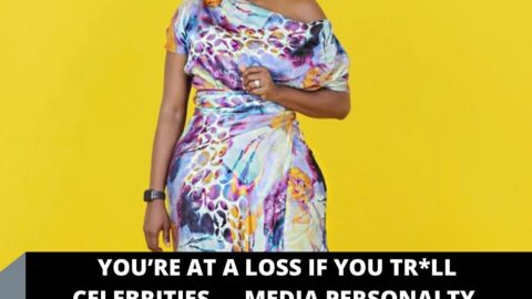 You’re at a loss if you tr*ll celebrities — Media personalty, Shade Ladipo