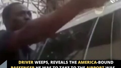 Driver weeps, reveals the America-bound passenger he was to take to the airport was trapped in the collapsed building in Ikoyi, Lagos