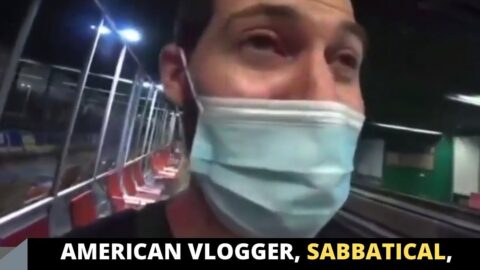 American Vlogger, Sabbatical, shares his experience at the Lagos Airport
