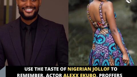Use the taste of Nigerian Jollof to remember, Actor Alexx Ekubo, proffers solution to Ghanaian Actress, Yvonne Nelson’s, rare form of amnesia