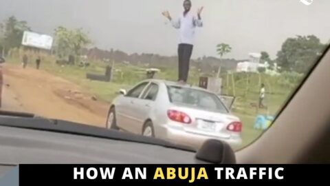 How an Abuja traffic offender served his penalty