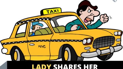 Lady shares her encounter with a cabbie