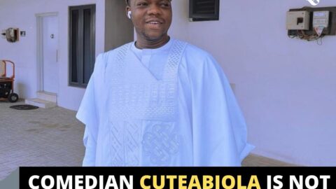 Comedian CuteAbiola is not missing — Nigerian Navy