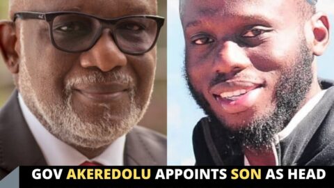 Gov Akeredolu appoints son as head of govt agency, nominates 14 others as commissioners