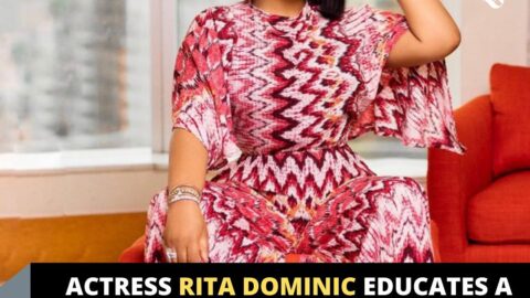 Actress Rita Dominic educates a lady on who should motivate her